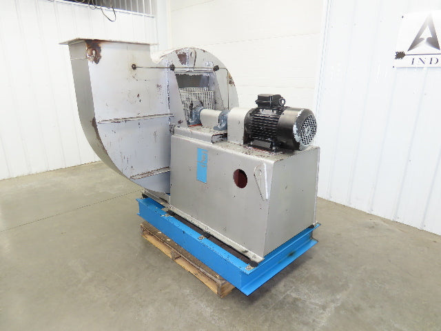 Radial Ventilator Backward Inclined Centrifugal Blower 7.5kw 3Ph 230/480V
