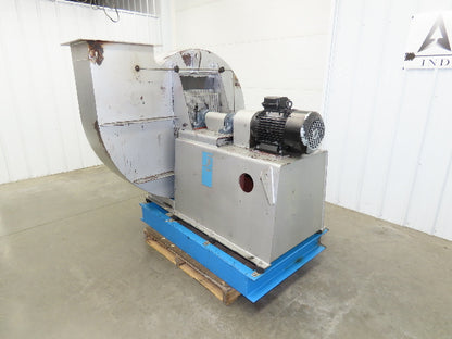 Radial Ventilator Backward Inclined Centrifugal Blower 7.5kw 3Ph 230/480V