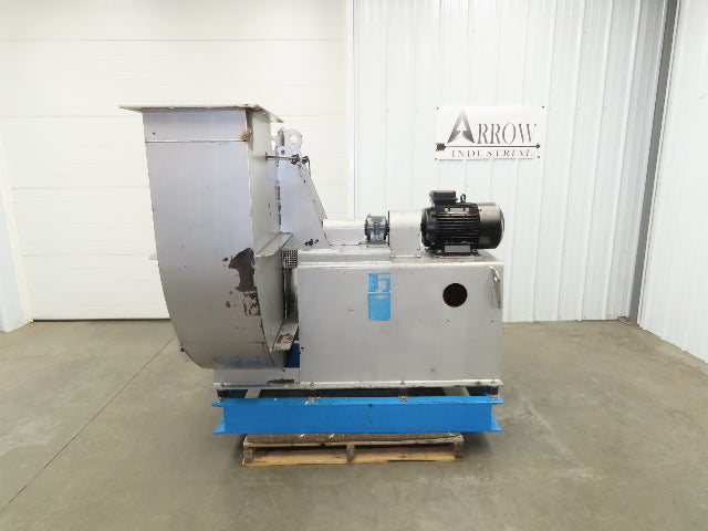 Radial Ventilator Backward Inclined Centrifugal Blower 7.5kw 3Ph 230/480V