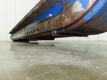 Turbo Systems 14"W x 8' 8"L Chip Conveyor 12"Steel Belt 60" Infeed 38"H 230/460V