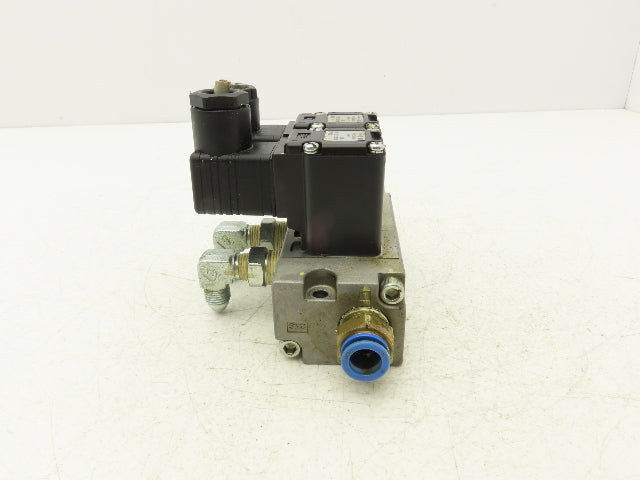 SMC VCA35-5D-4-03 Pneumatic Solenoid Valves 2 Port Compact 24VDC Modular 2 Valve