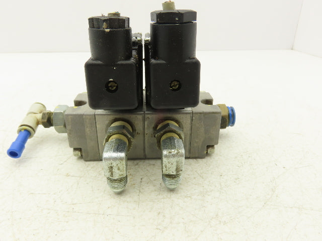 SMC VCA35-5D-4-03 Pneumatic Solenoid Valves 2 Port Compact 24VDC Modular 2 Valve