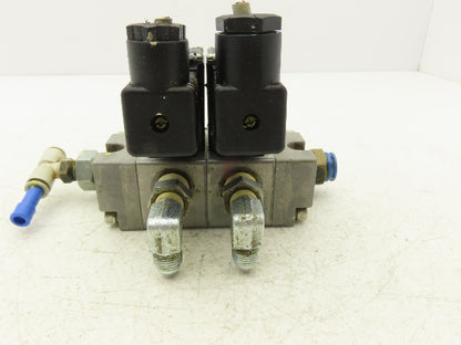 SMC VCA35-5D-4-03 Pneumatic Solenoid Valves 2 Port Compact 24VDC Modular 2 Valve
