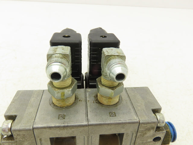 SMC VCA35-5D-4-03 Pneumatic Solenoid Valves 2 Port Compact 24VDC Modular 2 Valve