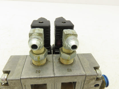 SMC VCA35-5D-4-03 Pneumatic Solenoid Valves 2 Port Compact 24VDC Modular 2 Valve