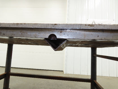 3" Solid Steel Fabrication Welding Table Jig Layout 74x40" Holdfast Holes