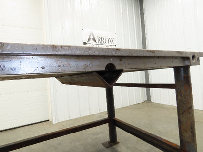 3" Solid Steel Fabrication Welding Table Jig Layout 74x40" Holdfast Holes