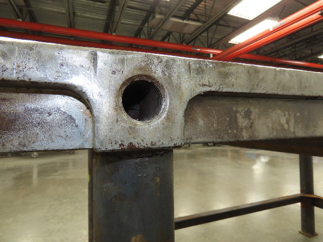 3" Solid Steel Fabrication Welding Table Jig Layout 74x40" Holdfast Holes