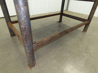 3" Solid Steel Fabrication Welding Table Jig Layout 74x40" Holdfast Holes