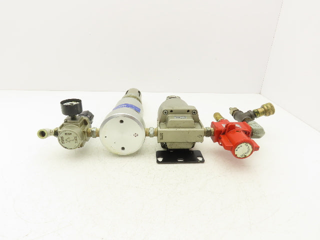 SMC AM350C-03BD Filtration System Water Mist & Oil Removal Lockout & Regulator