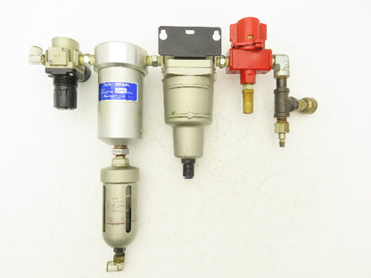 SMC AM350C-03BD Filtration System Water Mist & Oil Removal Lockout & Regulator