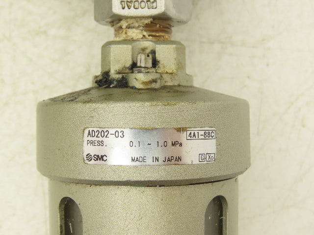 SMC AM350C-03BD Filtration System Water Mist & Oil Removal Lockout & Regulator
