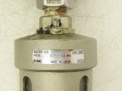 SMC AM350C-03BD Filtration System Water Mist & Oil Removal Lockout & Regulator