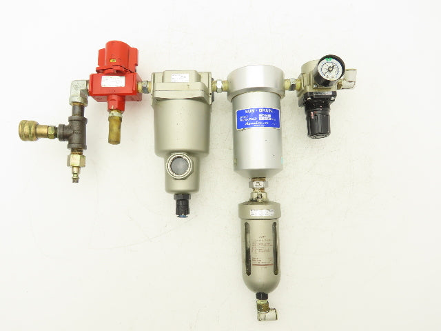 SMC AM350C-03BD Filtration System Water Mist & Oil Removal Lockout & Regulator