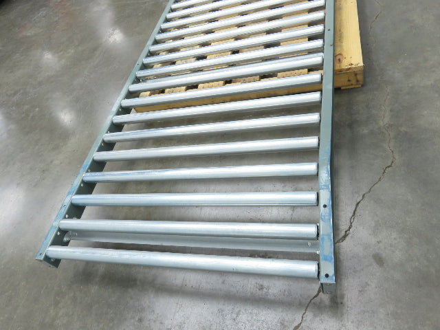 Hytrol 42"x 10' Gravity Roller Conveyor 39"BF 1.9" Roller 4.5" Centers *Read*