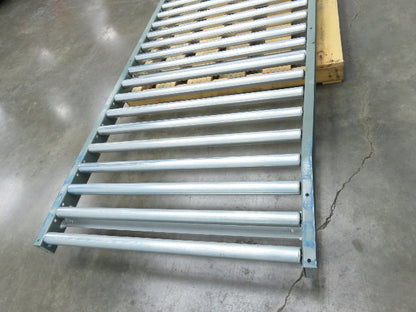 Hytrol 42"x 10' Gravity Roller Conveyor 39"BF 1.9" Roller 4.5" Centers *Read*