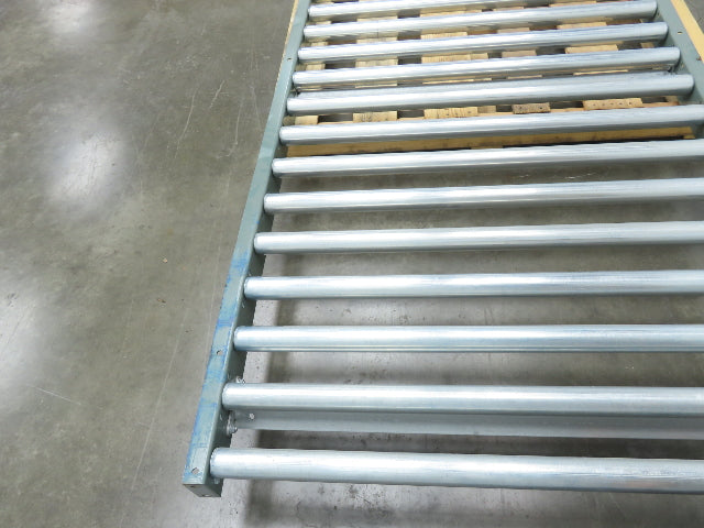 Hytrol 42"x 10' Gravity Roller Conveyor 39"BF 1.9" Roller 4.5" Centers *Read*