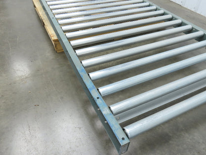 Hytrol 42"x 10' Gravity Roller Conveyor 39"BF 1.9" Roller 4.5" Centers *Read*