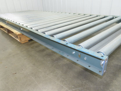 Hytrol 42"x 10' Gravity Roller Conveyor 39"BF 1.9" Roller 4.5" Centers *Read*