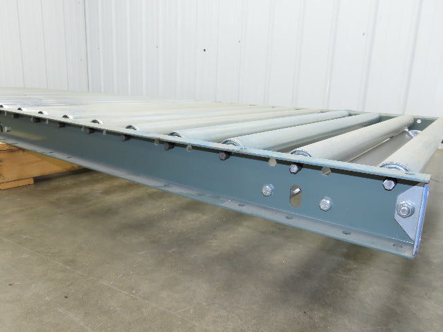 Hytrol 42"x 10' Gravity Roller Conveyor 39"BF 1.9" Roller 4.5" Centers *Read*