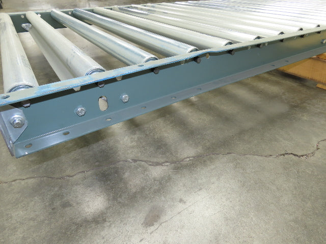 Hytrol 42"x 10' Gravity Roller Conveyor 39"BF 1.9" Roller 4.5" Centers *Read*