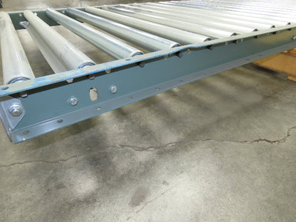 Hytrol 42"x 10' Gravity Roller Conveyor 39"BF 1.9" Roller 4.5" Centers *Read*