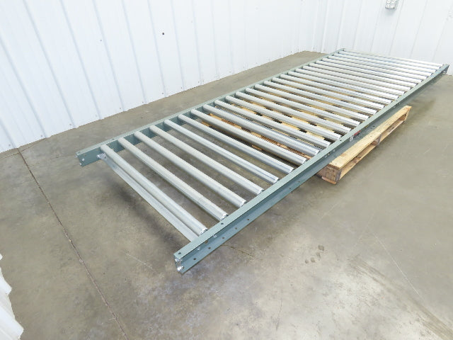 Hytrol 42"x 10' Gravity Roller Conveyor 39"BF 1.9" Roller 4.5" Centers *Read*