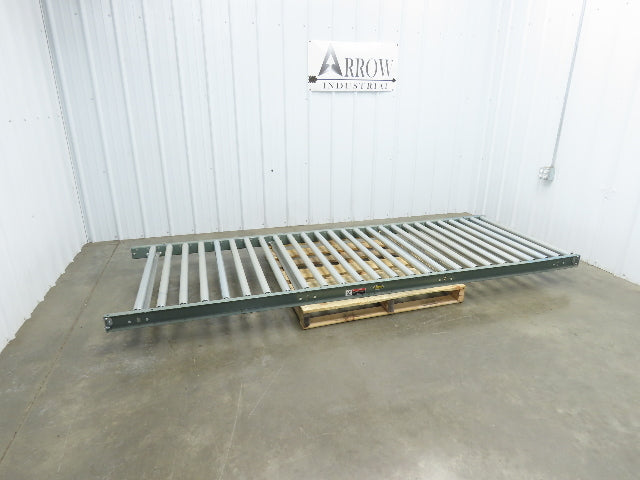 Hytrol 42"x 10' Gravity Roller Conveyor 39"BF 1.9" Roller 4.5" Centers *Read*