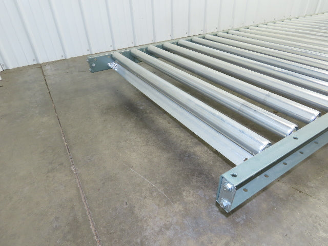 Hytrol 42"x 10' Gravity Roller Conveyor 39"BF 1.9" Roller 4.5" Centers *Read*