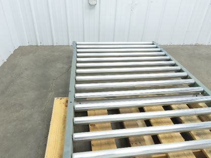 Hytrol 42"x 10' Gravity Roller Conveyor 39"BF 1.9" Roller 4.5" Centers *Read*