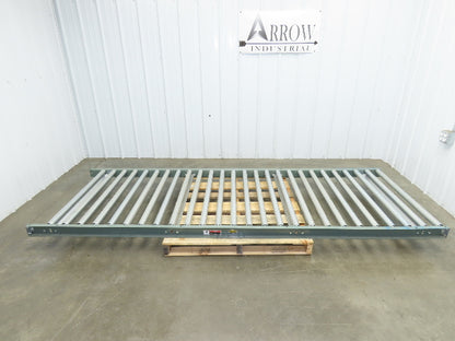 Hytrol 42"x 10' Gravity Roller Conveyor 39"BF 1.9" Roller 4.5" Centers *Read*