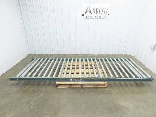 Hytrol 42"x 10' Gravity Roller Conveyor 39"BF 1.9" Roller 4.5" Centers *Read*