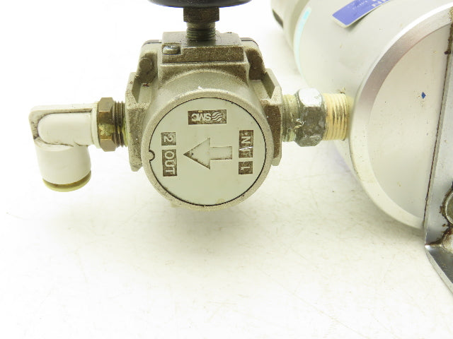SMC AM350C-03BD Filtration System Water Mist & Oil Removal Lockout & Regulator