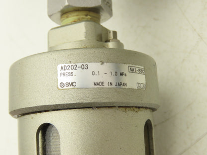 SMC AM350C-03BD Filtration System Water Mist & Oil Removal Lockout & Regulator