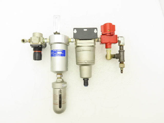 SMC AM350C-03BD Filtration System Water Mist & Oil Removal Lockout & Regulator