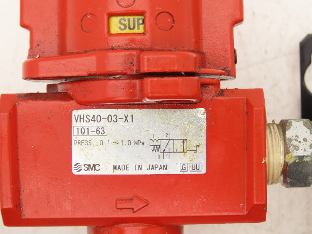 SMC AM350C-03BD Filtration System Water Mist & Oil Removal Lockout & Regulator