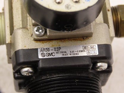 SMC AM350C-03BD Filtration System Water Mist & Oil Removal Lockout & Regulator