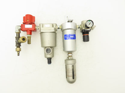 SMC AM350C-03BD Filtration System Water Mist & Oil Removal Lockout & Regulator