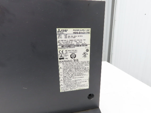 Mitsubishi MDS-EH-CV-750 AC Servo Drive Unit 55kW 150A 380-480V 3Ph HW Ver A