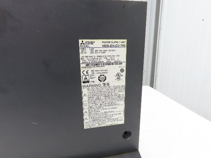 Mitsubishi MDS-EH-CV-750 AC Servo Drive Unit 55kW 150A 380-480V 3Ph HW Ver A