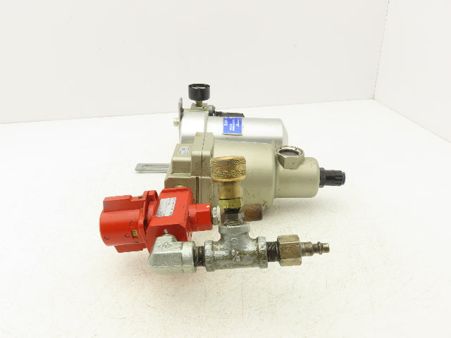 SMC AM350C-03BD Filtration System Water Mist & Oil Removal Lockout & Regulator