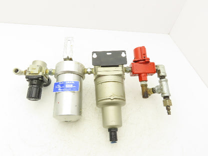 SMC AM350C-03BD Filtration System Water Mist & Oil Removal Lockout & Regulator