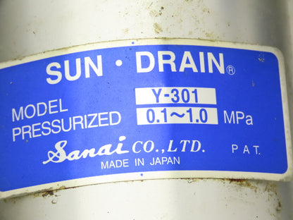 SMC AM350C-03BD Filtration System Water Mist & Oil Removal Lockout & Regulator