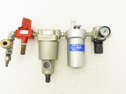 SMC AM350C-03BD Filtration System Water Mist & Oil Removal Lockout & Regulator