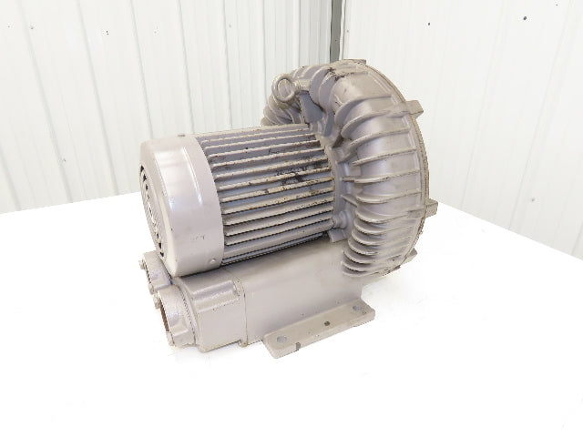 Fuji VFC600A-7W Ring Compressor Regenerative Blower 206cfm 4.5Hp 230/460V 2" NPT