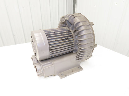 Fuji VFC600A-7W Ring Compressor Regenerative Blower 206cfm 4.5Hp 230/460V 2" NPT