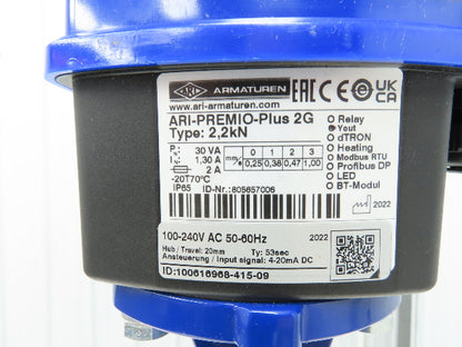 Armaturen ARI-PREMIO-Plus 2G 2.2Kn Thrust Actuator 3-Way Mixing Valve 1" DN25