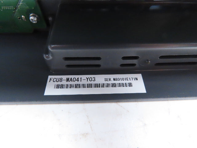 Mitsubishi FCU8-MA041-Y03 Numerical Control Unit 24VDC 1.5A Input HW Ver E