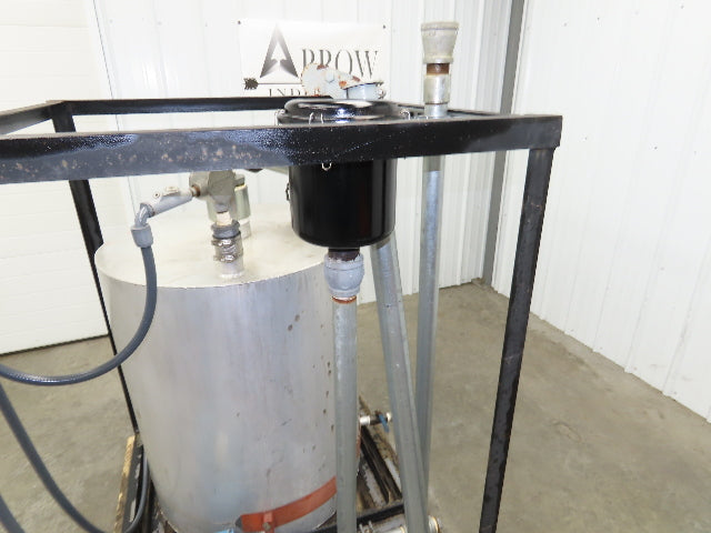 Ametek DR454R58M Vacuum Pump Degassing Holding Tank 100 gal 1.5HP 115V 1PH