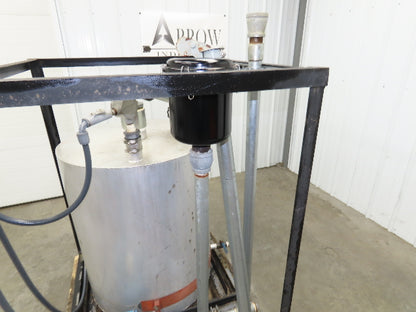 Ametek DR454R58M Vacuum Pump Degassing Holding Tank 100 gal 1.5HP 115V 1PH
